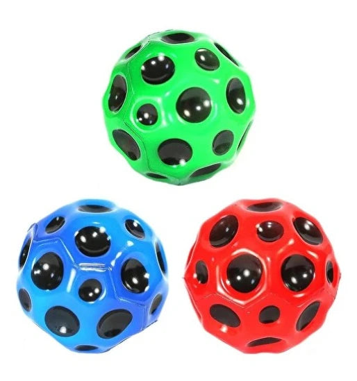Orjinal Yükseğe Zıplayan Delikli Bouncer Ball Süper Kalite Uzay Topu